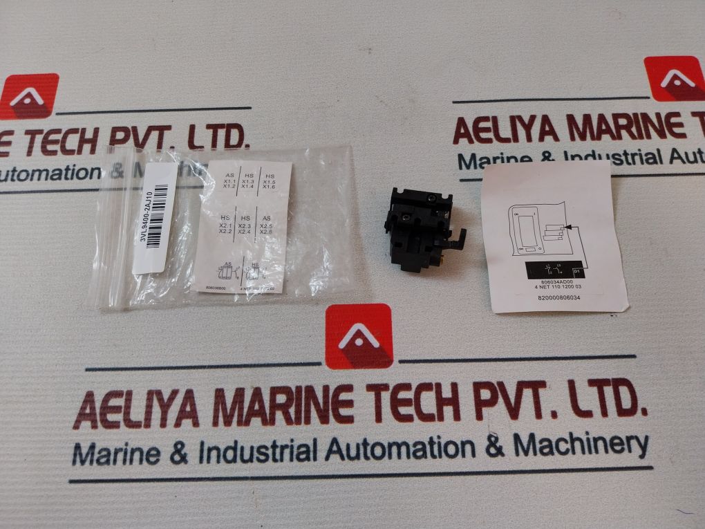 Siemens 3Vl9400-2Aj10 Circuit Breaker Accessory 806036B00