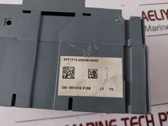 Siemens 3Vt1712-2Da36-0Aa0 Circuit Breaker 50/60Hz 690V 125A