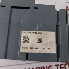Siemens 3Vt1712-2Da36-0Aa0 Circuit Breaker 50/60Hz 690V 125A