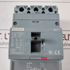 Siemens 3Vt1712-2Da36-0Aa0 Circuit Breaker 50/60Hz 690V 125A
