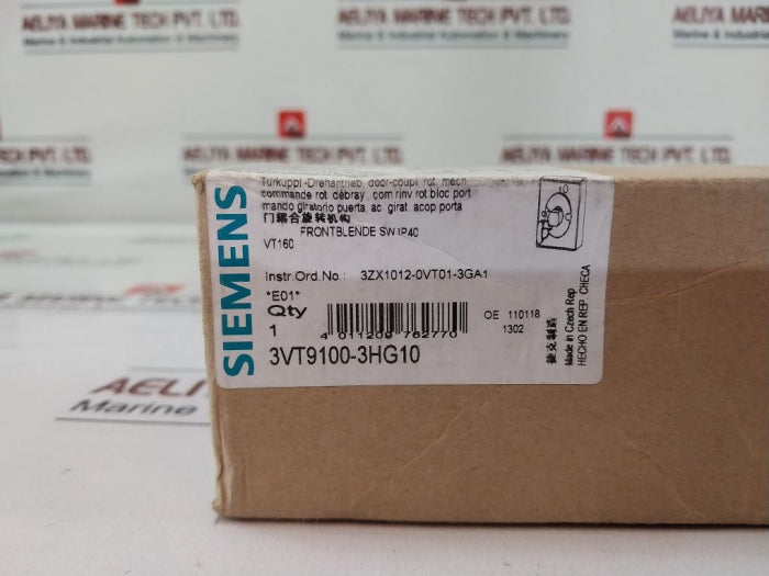 Siemens 3vt9100-3hg10 Door-coupling Rotary Operating Mechanism Sw Ip40