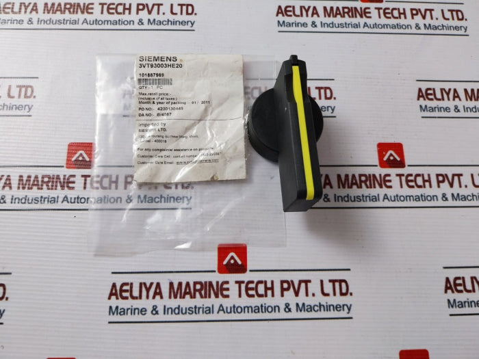 Siemens 3Vt9300-3He20 Black Rotary Handle With Lock