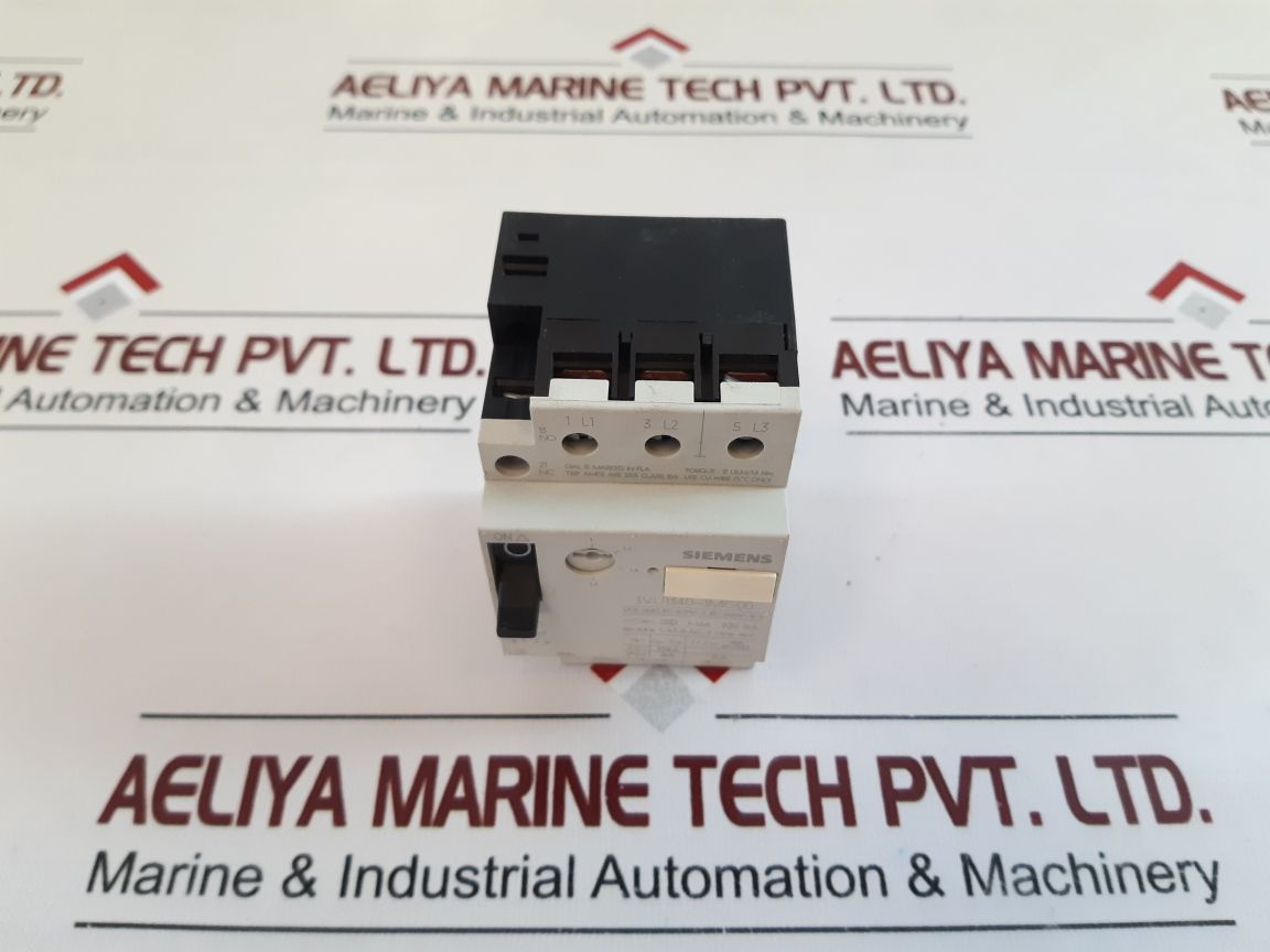 Siemens 3Vu1340-1Mg00 Motor Protection Circuit Breaker 600Vac