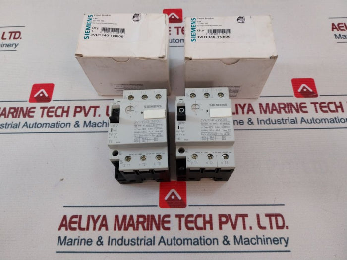 Siemens 3Vu1340-1Nk00 5-8A Circuit Breaker 100222581 50/60Hz