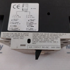 Siemens 3Vu1340-1Nk00 5-8A Circuit Breaker 100222581 50/60Hz