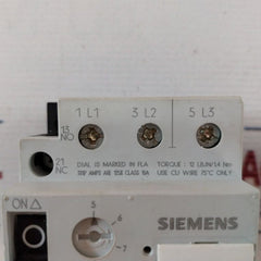 Siemens 3Vu1340-1Nk00 5-8A Circuit Breaker 100222581 50/60Hz
