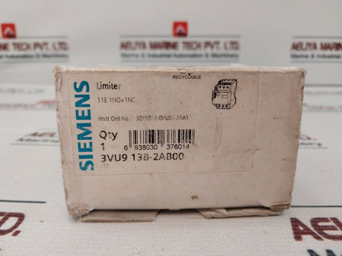 Siemens 3Vu9138-2Ab00 Current Limiter