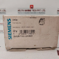 Siemens 3Vu9138-2Ab00 Current Limiter