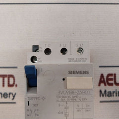 Siemens 3Vu9138-2Ab00 Current Limiter