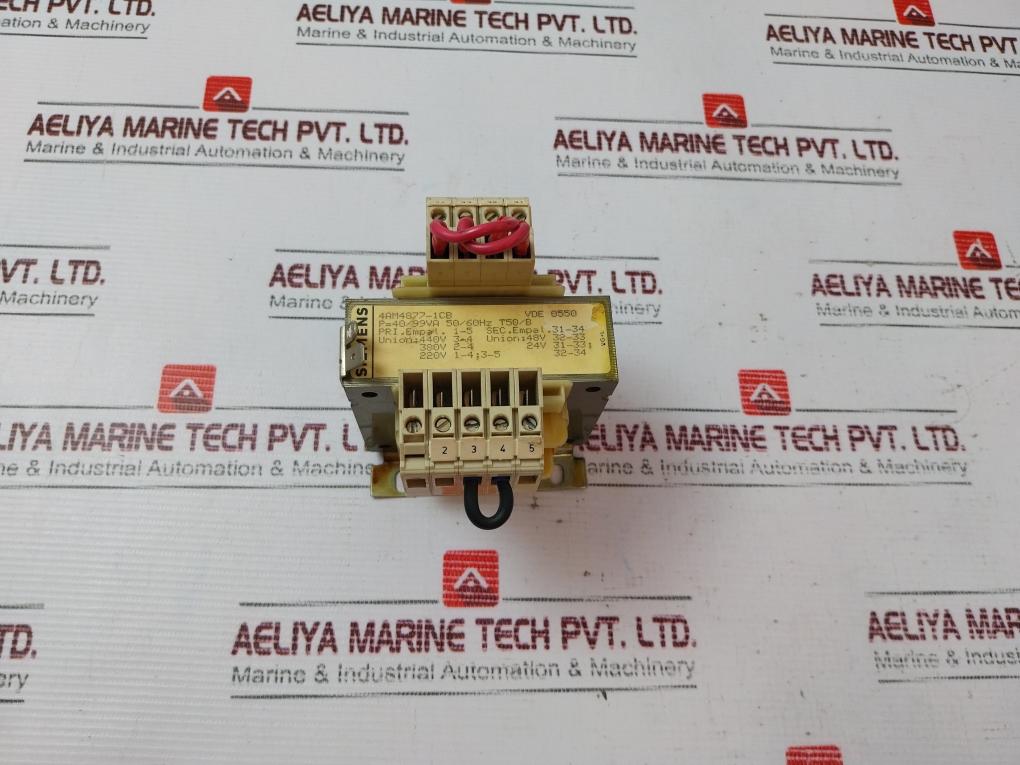 Siemens 4Am4877-1Cb Transformer Vde 0550