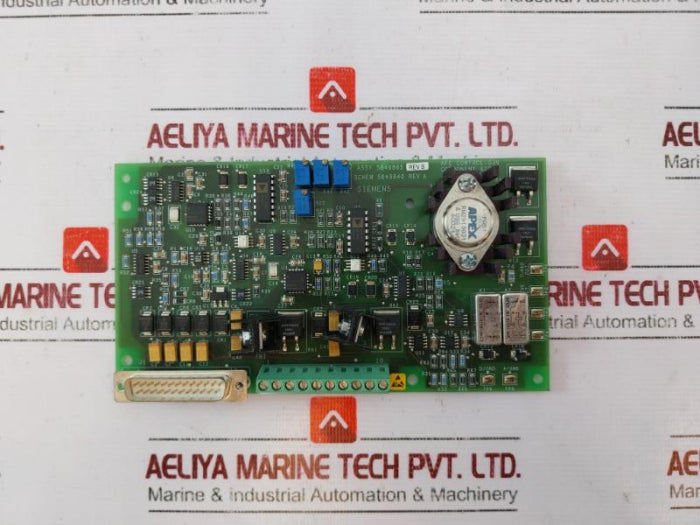 Siemens 5846865 Rev A B Control G39 Board 5846840