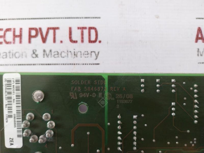 Siemens 5846865 Rev A B Control G39 Board 5846840