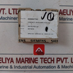 Siemens 5ST3010 Auxiliary Circuit Switch 60947-5-1