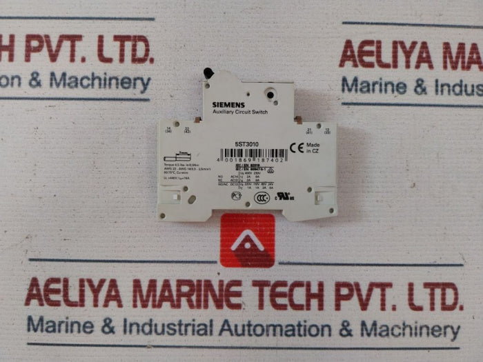 Siemens 5ST3010 Auxiliary Circuit Switch 60947-5-1