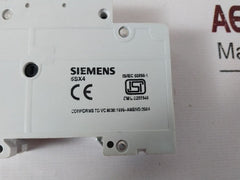 Lot of 3X SIEMENS 5SX41 Miniature Circuit Breaker 5SX41637RC
