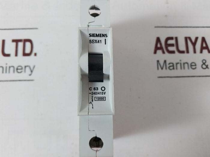 Lot of 3X SIEMENS 5SX41 Miniature Circuit Breaker 5SX41637RC