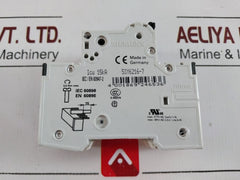 Siemens 5Sy62 Auxiliary Circuit Switch Mcb C16 5Sy6216-7 440V 16A 15Ka