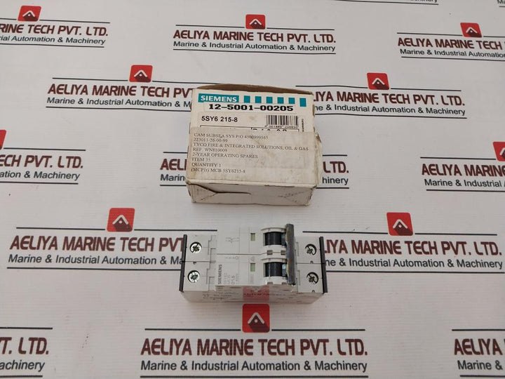 Siemens 5Sy62 Mcb Circuit Breaker 400V Ac