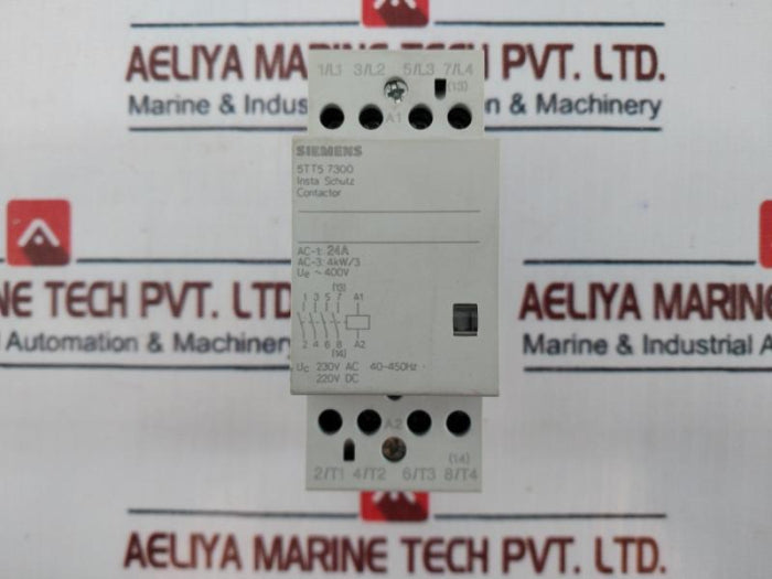 Siemens 5Tt5 7300 Insta Protection Contactor 24A 4Kw/3 400V
