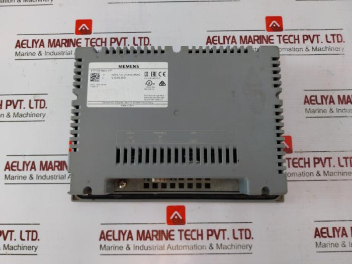 Siemens 6Av2 123-2Ga03-0Ax0 Simatic Hmi Touch Panel Ktp700 Basic Dp