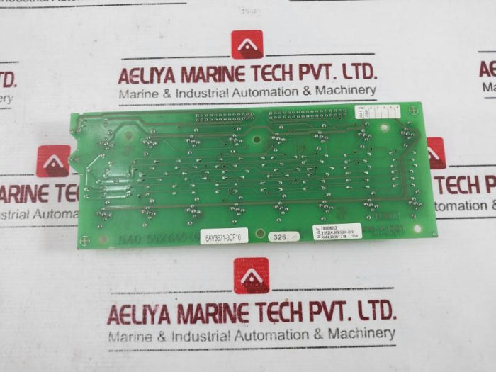 Siemens 6Av3671-3Cf10 Push Button Panel At&S-na 1701 94V-0