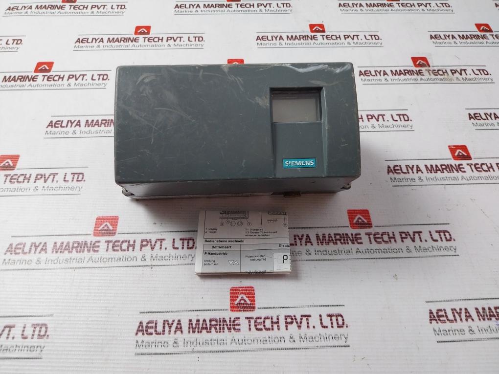 Siemens 6Dr5211-0En00-0Aa0 Sipart Ps2 Hart Positioner