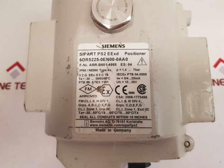 Siemens 6dr5225-0en00-0aa0 positioner aex-10203