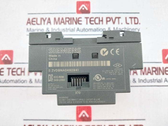 Siemens 6Ed1 052-1Fb00-0Ba6 Logic Module Logo 230Rc Ac/Dc 115–240V