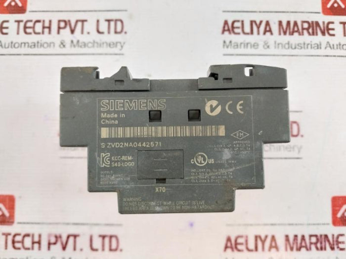 Siemens 6Ed1 052-1Fb00-0Ba6 Logic Module Logo 230Rc Dc 24V 8A B300 R300