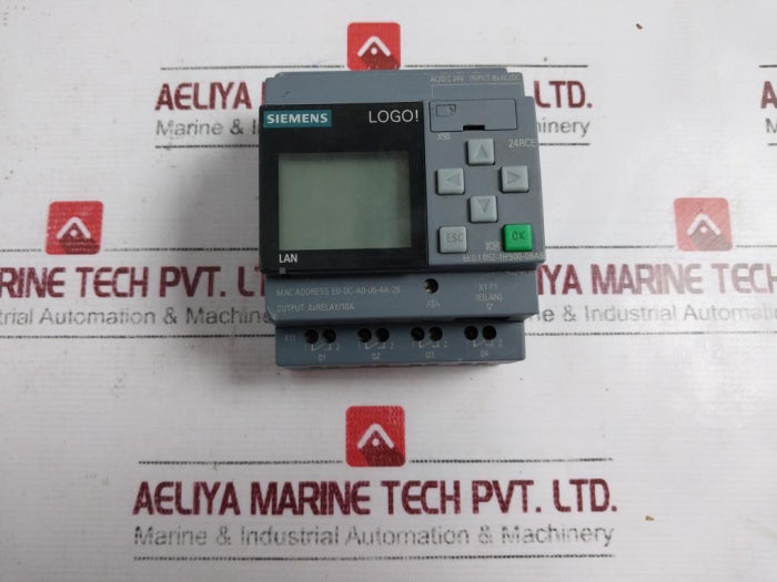 Siemens 6Ed1 052-1Hb00-0Ba8 Logo Bm 24Rce Logic Module Ac/Dc 24V