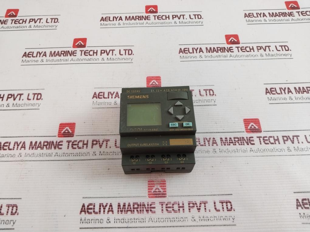 Siemens 6Ed1 052-1Md00-0Ba6 Controller 12/24V 10A