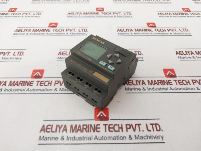 Siemens 6Ed1 052-1Md00-0Ba6 Logic Module Logo 12/24Rc Dc 12/24V 8Xdc