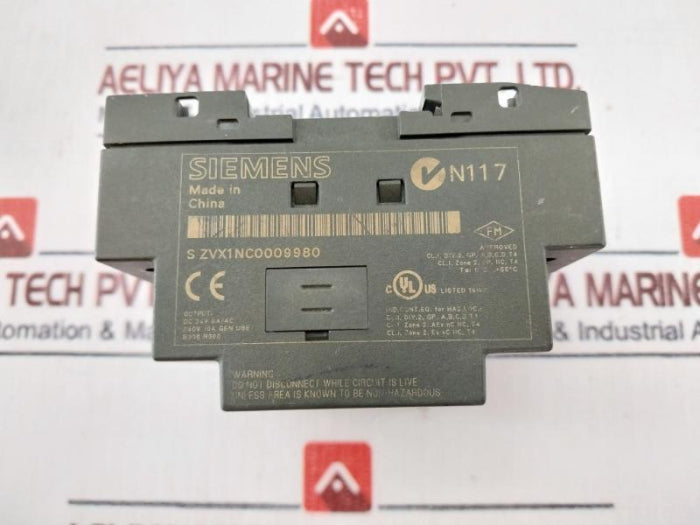 Siemens 6Ed1 052-1Md00-0Ba6 Logic Module Logo 12/24Rc Dc 12/24V 8Xdc