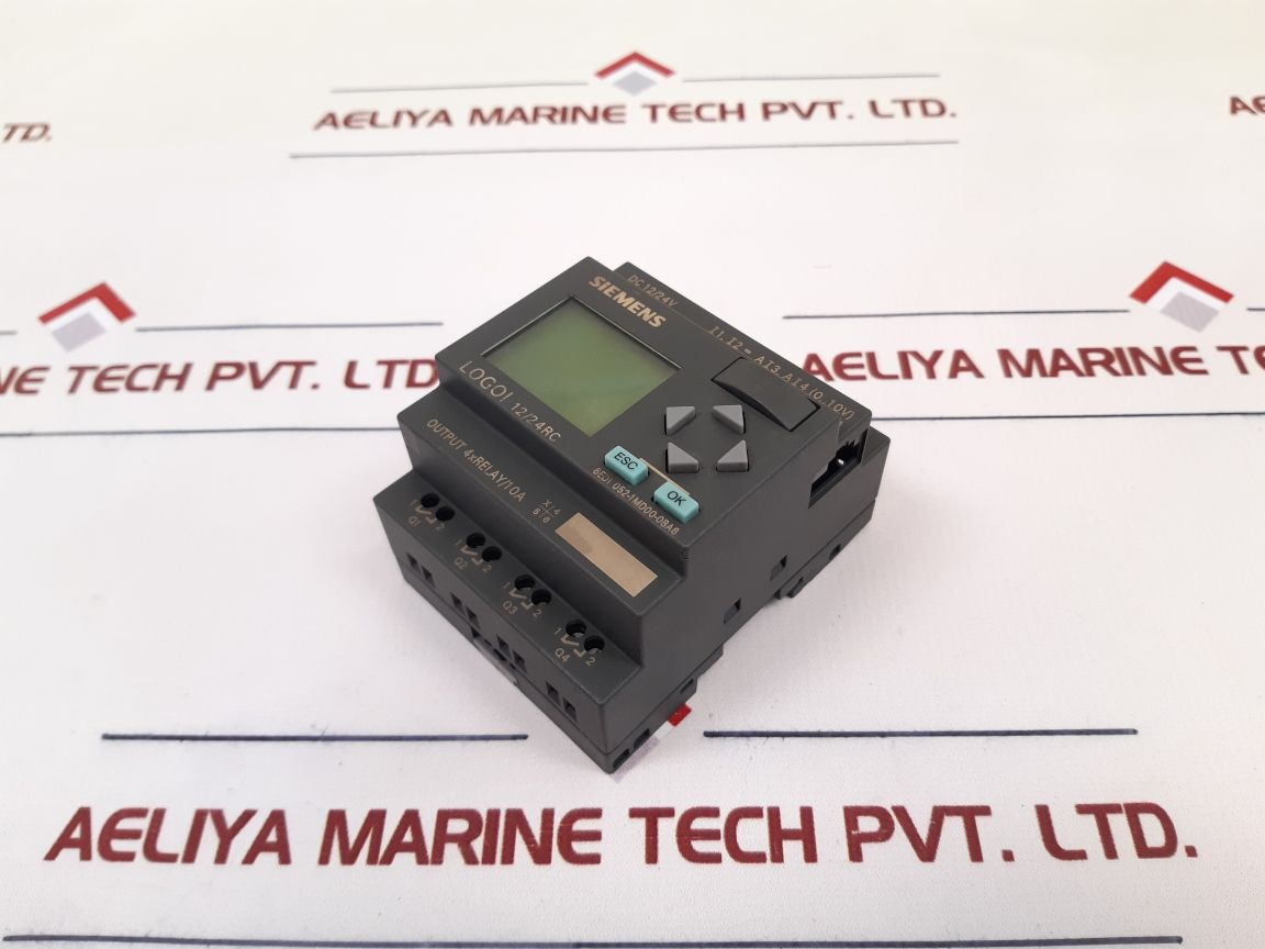 Siemens 6Ed1 052-1Md00-0Ba6 Logic Module - Aeliya Marine Tech