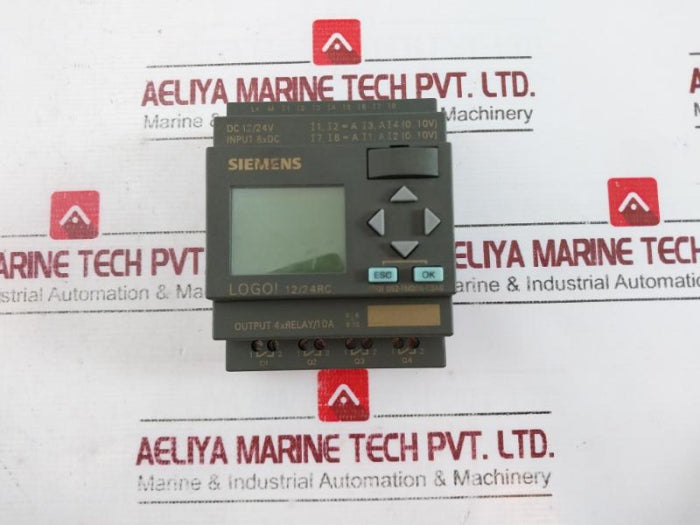 Siemens 6Ed1 052-1Md00-0Ba6 Logo Programmable Relay Dc 12/24V