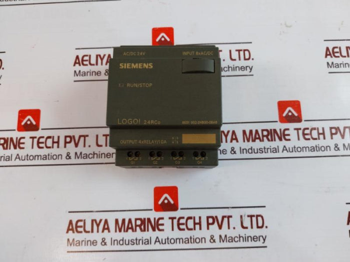 Siemens 6Ed1 052-2Hb00-0Ba6 Logo! 24Rco Ac/Dc Logic Module 24V