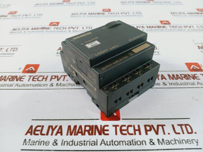 Siemens 6Ed1 052-2Hb00-0Ba6 Logo 24Rco Logic Module Ac/Dc 24V 4Xrelay/10A