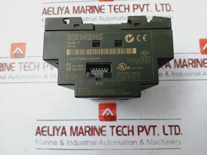 Siemens 6Ed1 052-2Md00-0Ba6 Logo! 12/24 Rco Logic Module Dc 12/24V 8Xdc