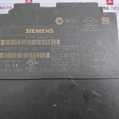 Siemens 6Ep1 334-1Sl11 Sitop Power 10 Power Supply Unit Ac230/120V 60/50Hz 1.7A/3.5A