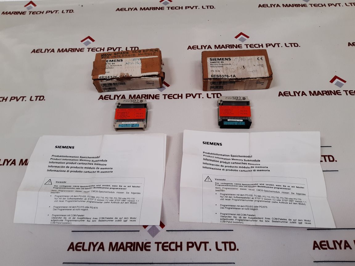 Siemens 6Es5376-1Aa11 Memory Submodule Version: 01