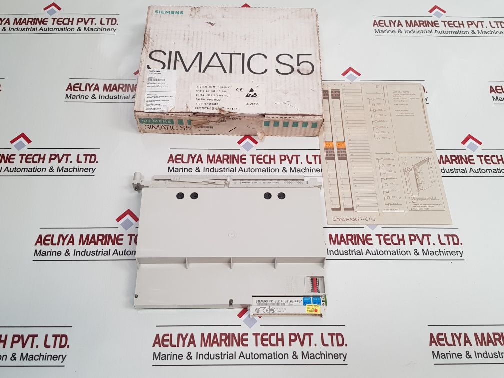 Siemens Simatic S5 6Es5456-4Ua12 Digital Output Module