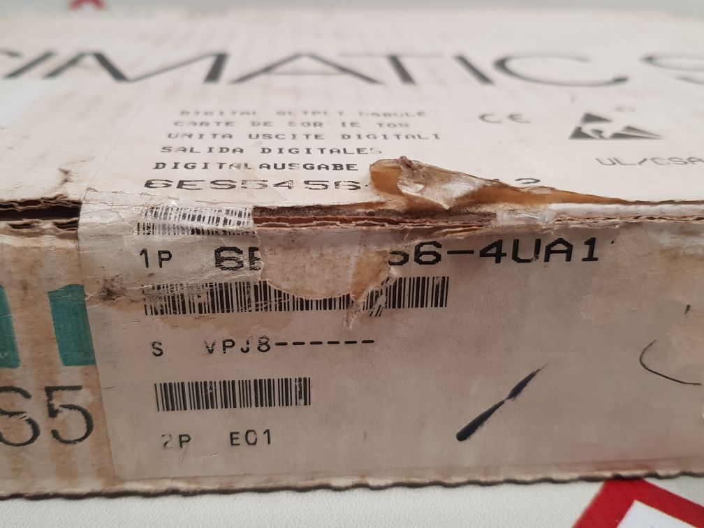 Siemens 6Es5456-4Ua12 Digital Output Module