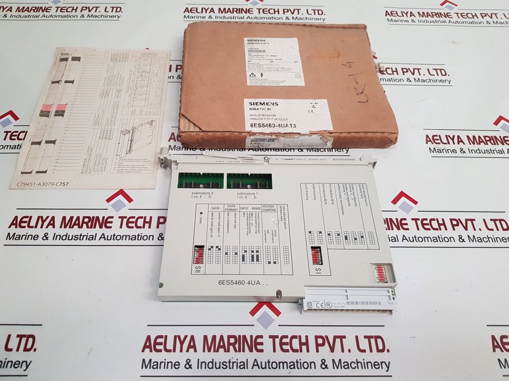 Siemens Simatic S5 6Es5460-4Ua13 Analog Input Module