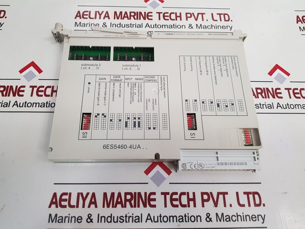 Siemens Simatic S5 6Es5460-4Ua13 Analog Input Module