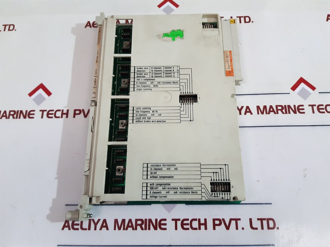 Siemens 6Es5465-4Ua11 Analog Input Module C79040-a92-c326-04-85
