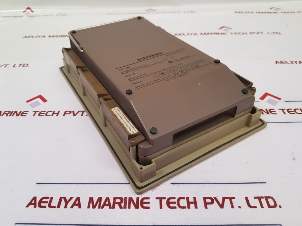 Siemens Simatic S5 6Es5 396-0Ua11 Operator Panel Ver 3 6Es5 982-3Ub11