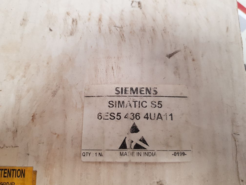 Siemens 6Es5 436 4Ua11 Digital Input Module