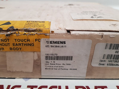 Siemens 6Es5 436 4Ua11 Digital Input Module