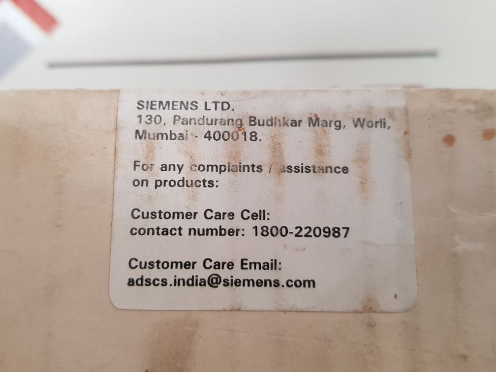 Siemens 6Es5 436 4Ua11 Digital Input Module