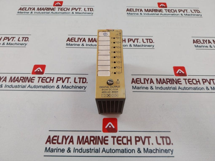 Siemens 6Es5 441-8Ma11 Digital Output Module 8X24V